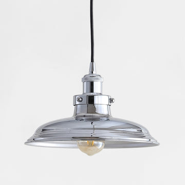 Bedford 11" Adjustable Iron Industrial Rustic LED Pendant - JONATHAN Y